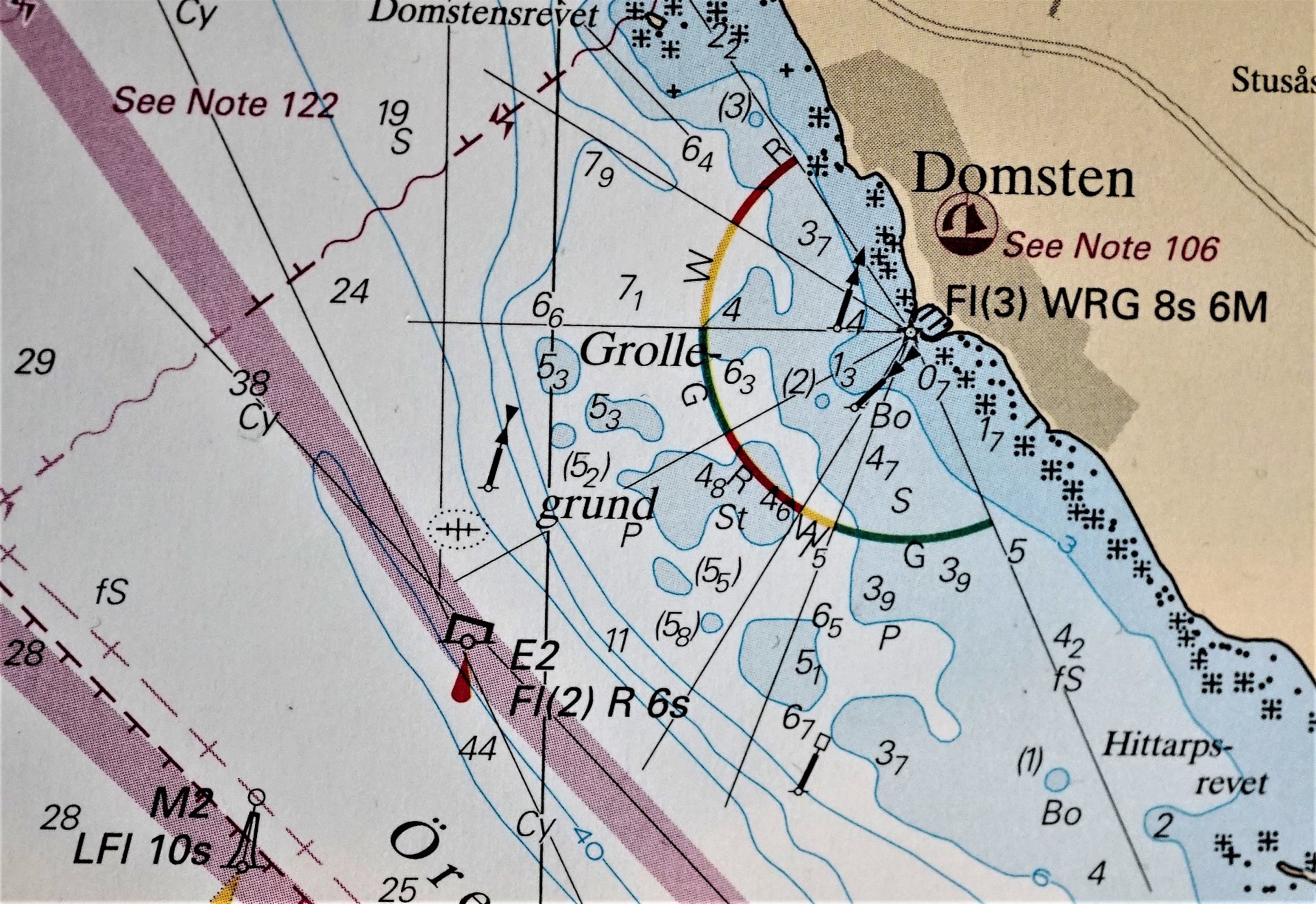 Grollegrund marint naturreservat ud for Domsten