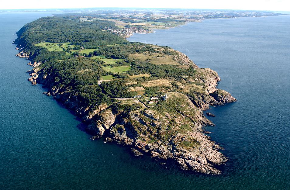 Kullaberg set fra luften